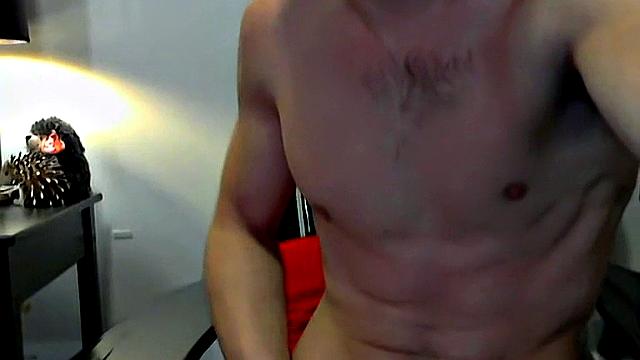 Licks his Cum From his Own Foreskin! - Zack Randall
