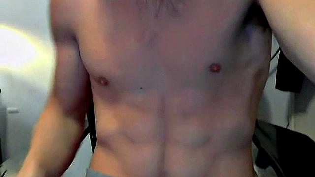 Licks his Cum From his Own Foreskin! - Zack Randall