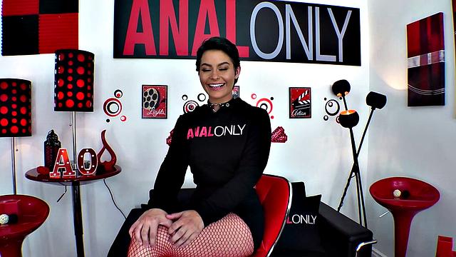 Naughty Nicole Needs it Anal