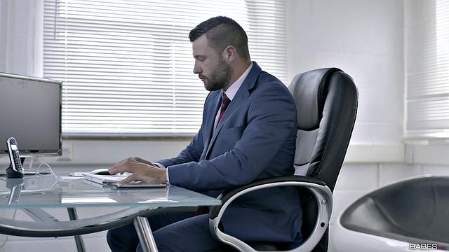 Experience the ultimate reverse cowgirl standing fuck with a busty babe in high heels and bondage