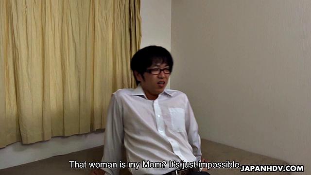 Gorgeous Maki Takei Has Father-Son Threesome