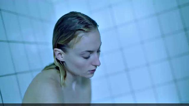 Sophie Turner in shower