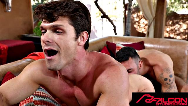 FalconStudios - Cowboy Devin Franco Gets Barebacked Hard