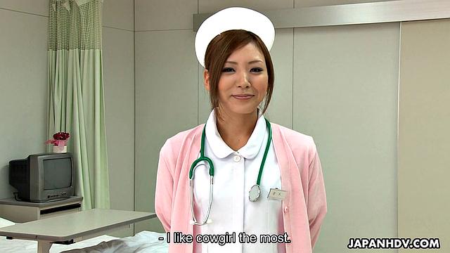 Nurse got fucked hard at work until she reached