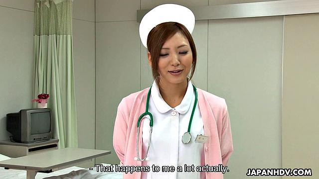 Nurse got fucked hard at work until she reached