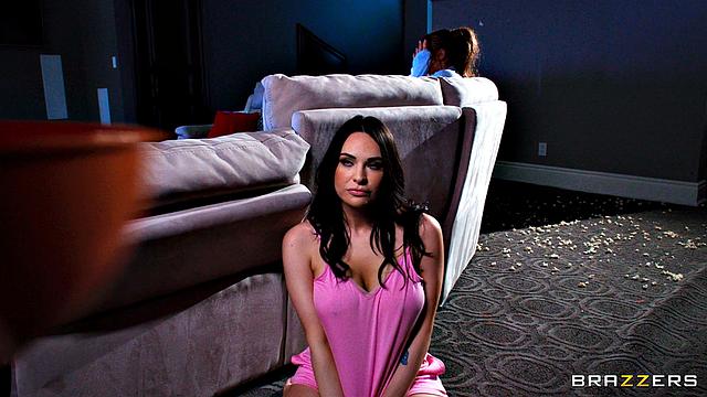 Movie Night Steals Cock