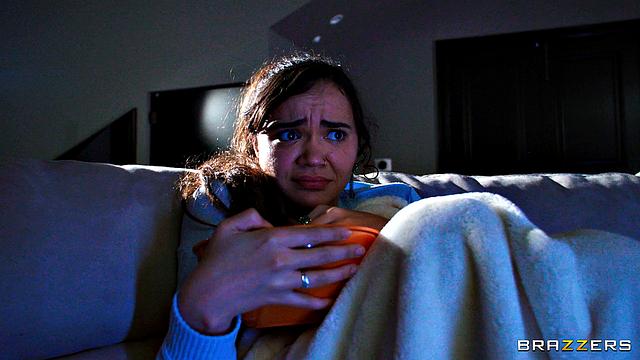 Movie Night Steals Cock