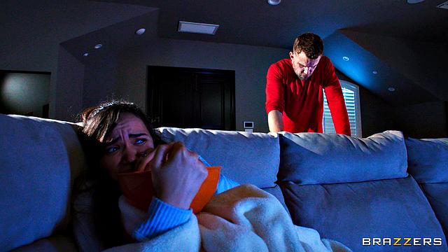 Movie Night Steals Cock