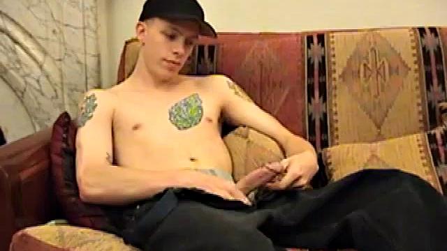 Finding himself home alone one hot afternoon, hunk guy Shane decides to kick back and relax. Before long his big fat dick is out and he's showing off his tight hole, as he gets ready to explode.