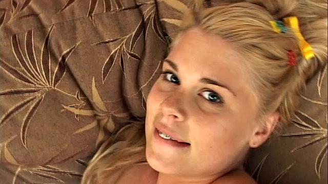 Little Summer with Perfect Ass and Fingering on Sofa