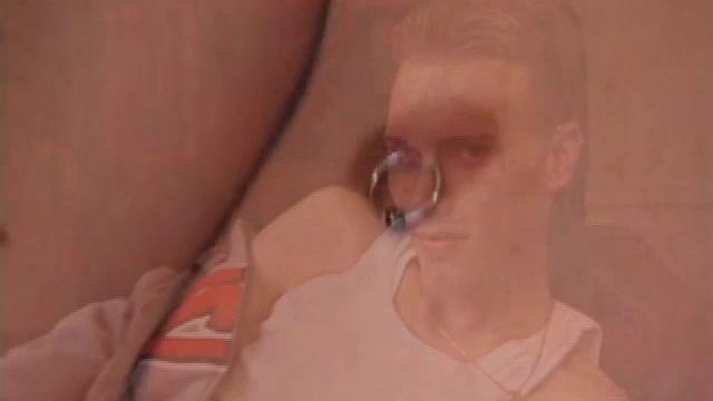Tye uses a sex toy to stroke his cock