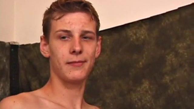 With some porn playing to inspire, Skylerr and Michael strip naked and start kissing. Michael sucks on Skylerr's cock, and then they switch places.