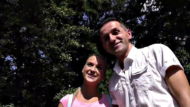 HUNT4K. Petite amateur sells her pussy and butthole for a good price