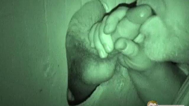 Auntie Bob gets a mouthful at the glory hole-never say no to a surprise public treat