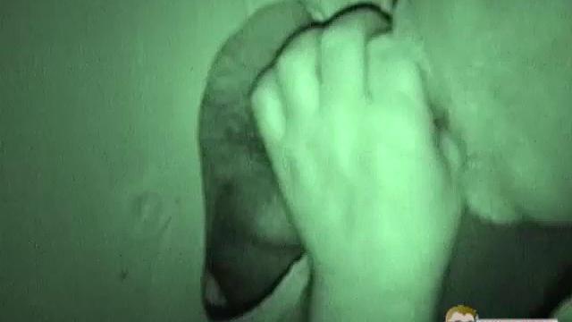 Auntie Bob gets a mouthful at the glory hole-never say no to a surprise public treat