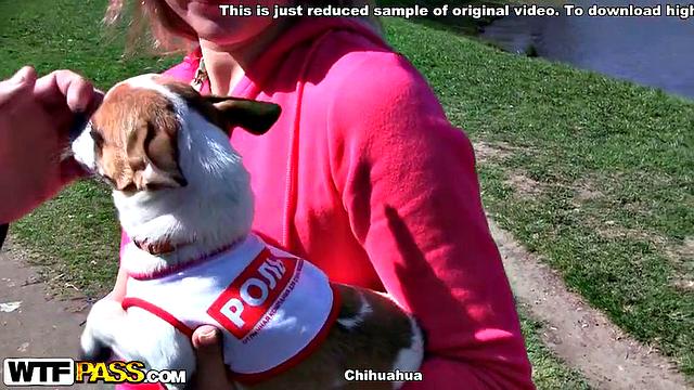 Amateur public sex with cutie