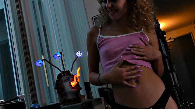 Petite POV GF sucks and rides BF while talking nasty