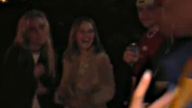 Doggystyled college teen bends deep