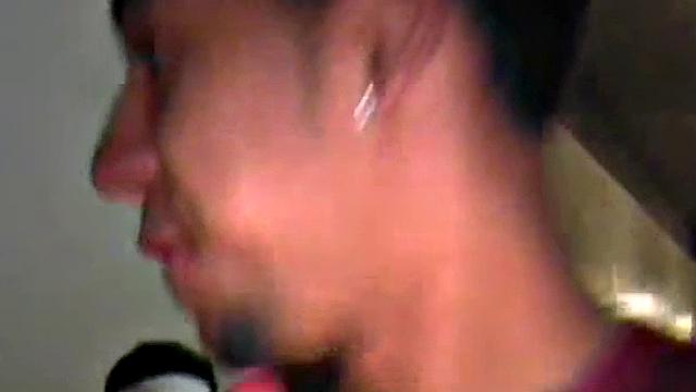 Doggystyled college teen bends deep