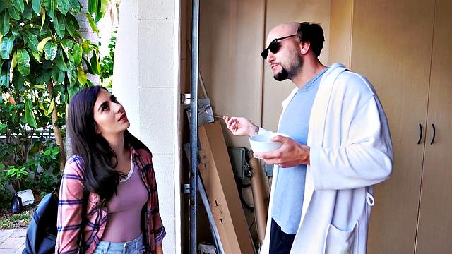 Stepdaughter fucked in threesome by nasty stepfather