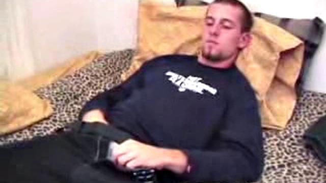 Adam Strokes With Toy