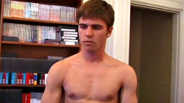 Austin Beating His Hard Meat
