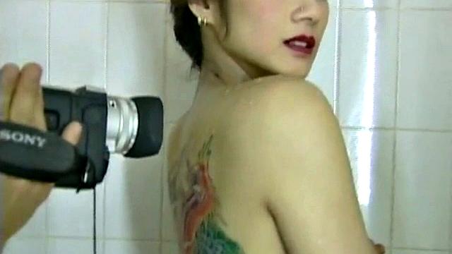 Yakuza Babe Masturbates and Fucks Hard