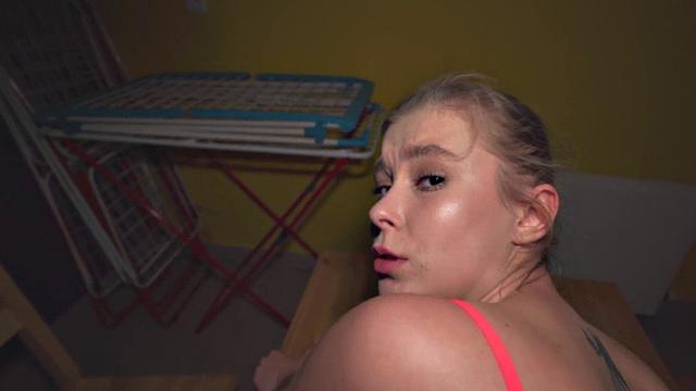 Petite 19yo slut fucked in doggystyle by thick cock