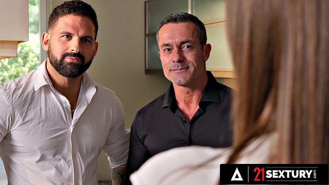 21 SEXTURY - Hot Blonde Angelica Heart Getting Anal Fucked Compilation