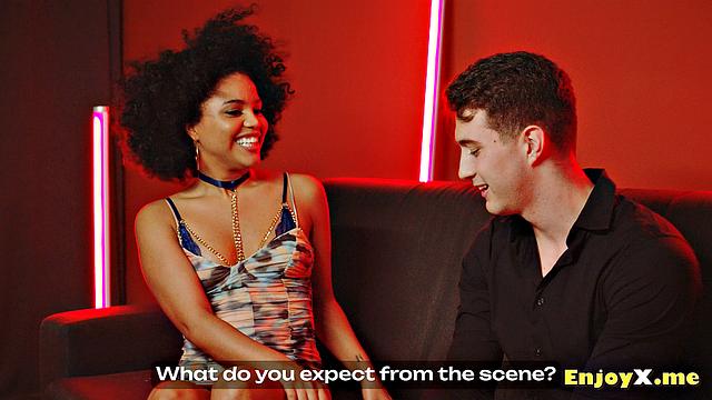 Brunette Selva dreamed but was romped in the kitchen - XXX porn!