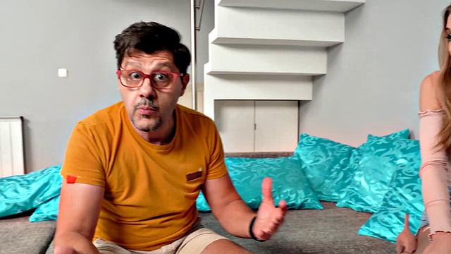 hunt4k. orgasm is the result of a skilled blowjob and nailing buddy's girlfriend