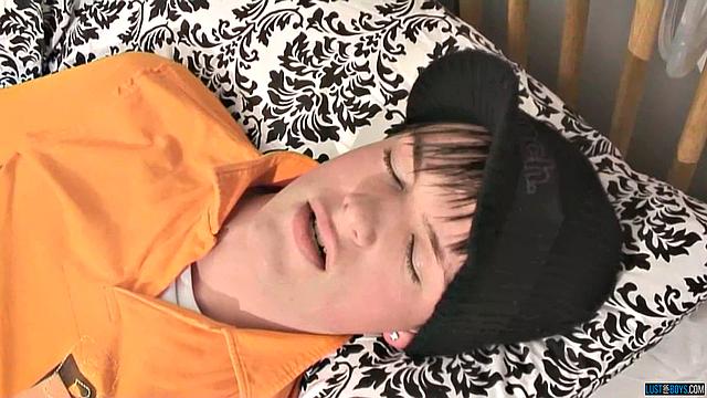 Leon Huston craves that dildo deep and moans for more