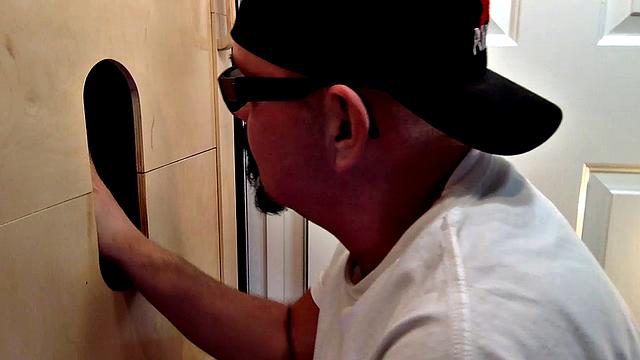Business Man Wants Gloryhole Deep Throat BJ