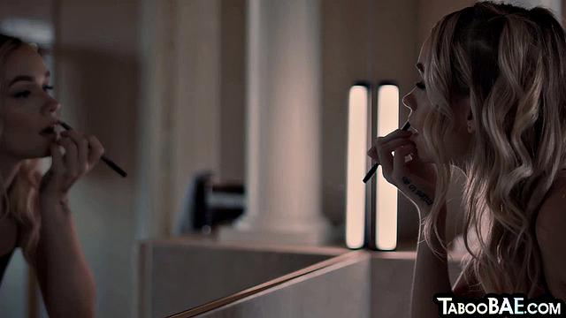 Petite babe smashed by lover