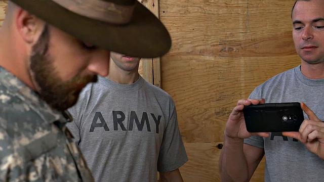 Army wild gay fucked in ass by fucker from behind