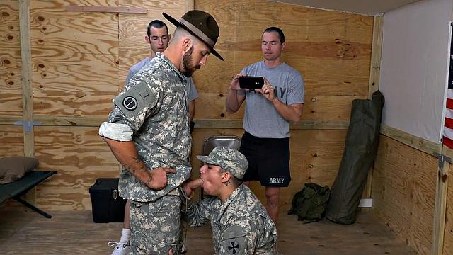 Army wild gay fucked in ass by fucker from behind