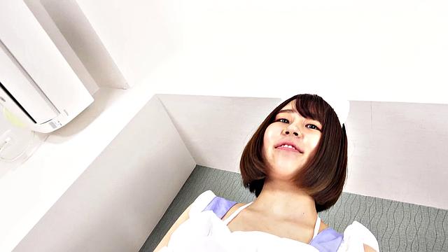 Kurumi Aoyama wears sexy costumes to cosplay with us