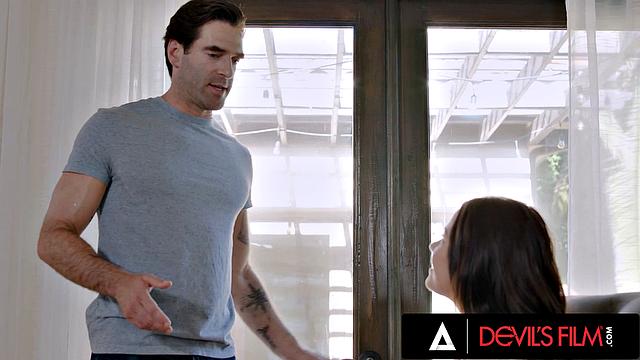 Handyman Plumber Caught His Next Hot Customer Masturbating And Helped Her Out