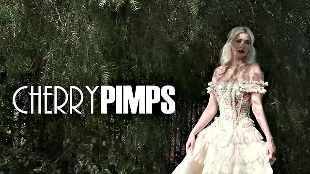 Skye Blue Strips and Shows off her Big Tits and Masturbates With Her Vibrator