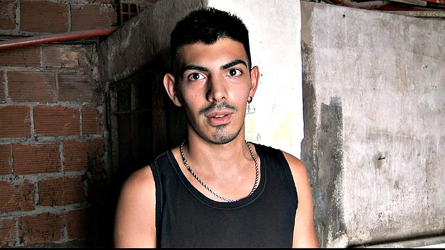 Latino Mariano takes cock for cash and swallows every drop
