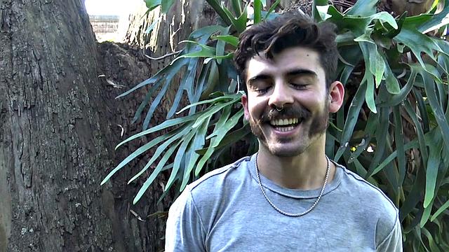 Latino Mariano takes cock for cash and swallows every drop