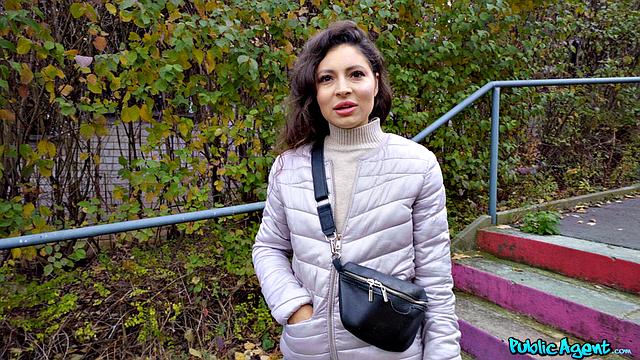 Big public blowjob and POV sex