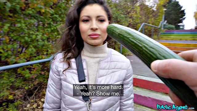 Big public blowjob and POV sex