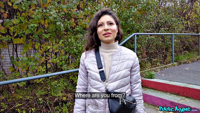 Big public blowjob and POV sex