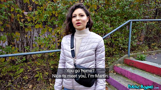 Big public blowjob and POV sex