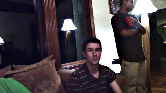 Hazed college stud assfucked for voyeuristic fraternity