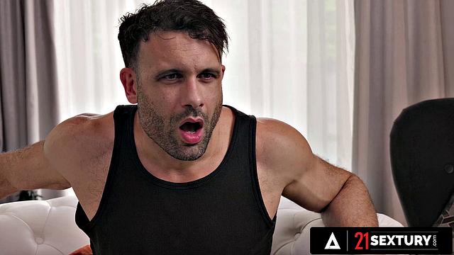 21 SEXTURY - Horny Candie Luciani Takes Two Cocks In Both Holes