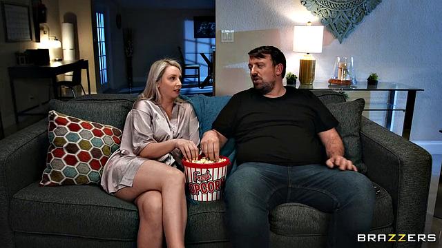 Movie Night With A Hot Babe