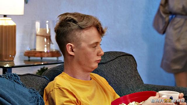 Movie Night With A Hot Babe