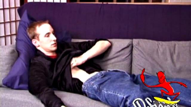 Aaron Snow returns for a solo session: a deliberate, leisurely jerk off getting intense with self-dick licking, two-handed techniques, and hole fingering.